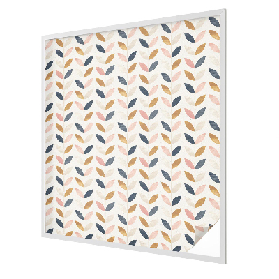 Fólia na sklo na ochranu súkromia Vzor listov