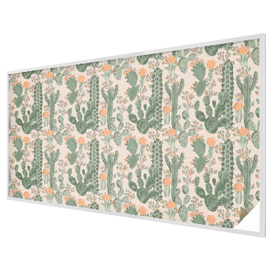 Ochranná fólia na sklo vitráž Zelené sukulenty