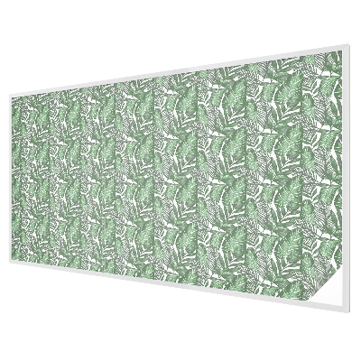 Nepriehľadná fólia na okno Zelená harmónia