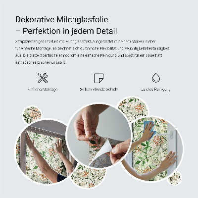 Matná fólia na okno vitráž Geometrická mriežka