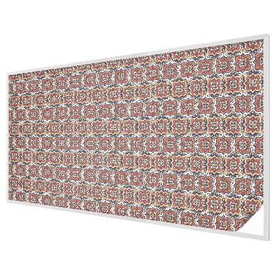 Samolepiaca fólia na sklo vitrážová Kvetinový ornament