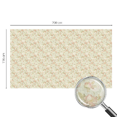 Fólia na sklo na ochranu súkromia Kvetinová elegancia