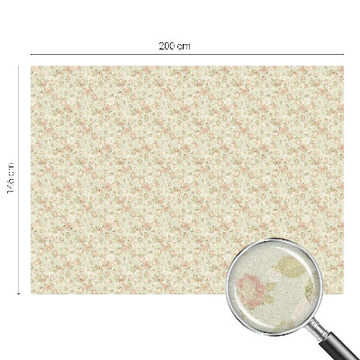 Fólia na sklo na ochranu súkromia Kvetinová elegancia