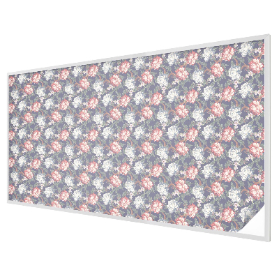 Ochranná fólia na sklo vitráž Kvetinová elegancia