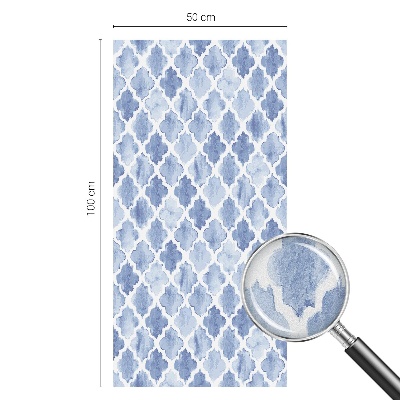 Nepriehľadná fólia na okno Akvarelová elegancia