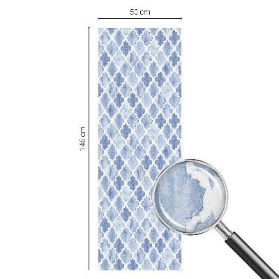 Nepriehľadná fólia na okno Akvarelová elegancia