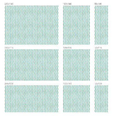 Fólia na sklo na ochranu súkromia Modrý cikcak