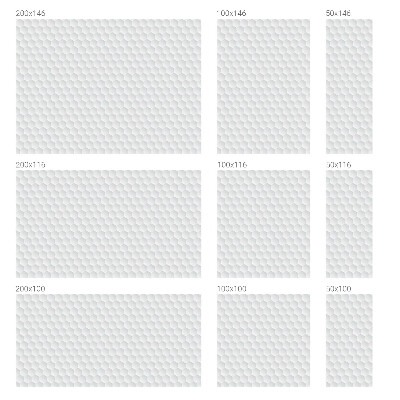 Matná fólia na okno vitráž Biela mozaika