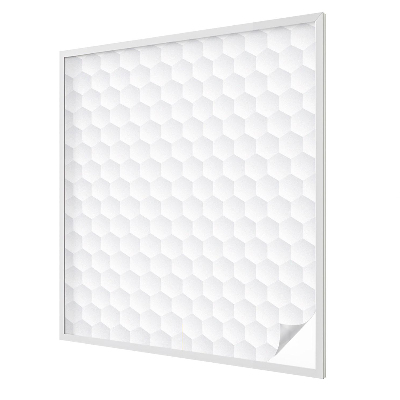 Matná fólia na okno vitráž Biela mozaika