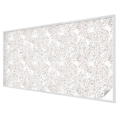 Nepriehľadná fólia na okno Rastlinná ozdoba