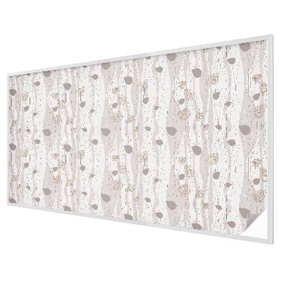 Ochranná fólia na sklo vitráž Elegantné listy