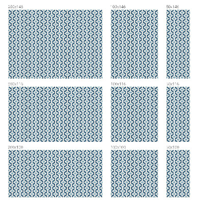 Fólia na sklo na ochranu súkromia Geometrický vzor