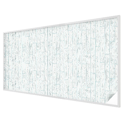 Matná fólia na okno vitráž Drevený vzor