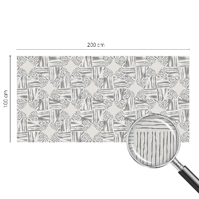 Ochranná fólia na sklo vitráž Pokojná symetria