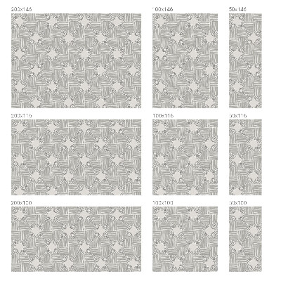 Ochranná fólia na sklo vitráž Pokojná symetria