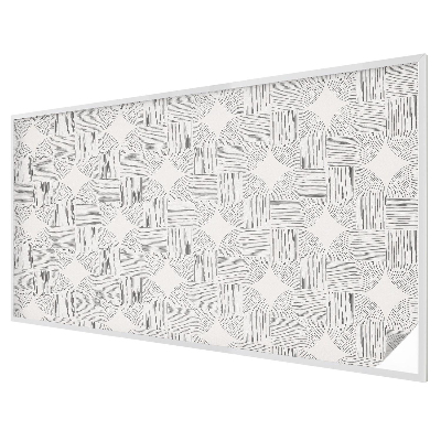 Ochranná fólia na sklo vitráž Pokojná symetria