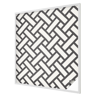 Samolepiaca fólia na sklo vitrážová Prekladanie obdĺžnikov