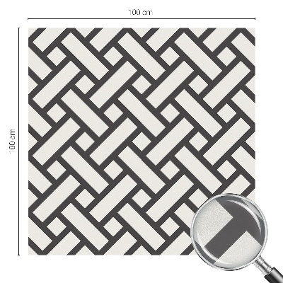 Samolepiaca fólia na sklo vitrážová Prekladanie obdĺžnikov