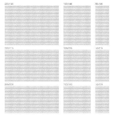 Fólia na sklo na ochranu súkromia Tehlová textúra