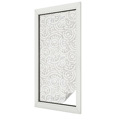 Samolepiaca fólia na sklo vitrážová Geometrická abstrakcia