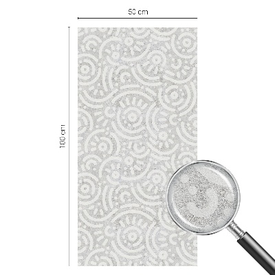 Samolepiaca fólia na sklo vitrážová Geometrická abstrakcia