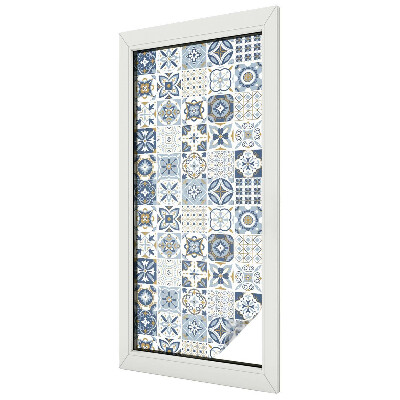 Ochranná fólia na sklo vitráž Mozaikové dlaždice