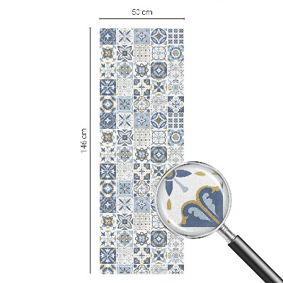 Ochranná fólia na sklo vitráž Mozaikové dlaždice