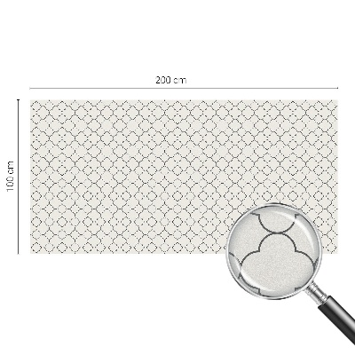 Matná fólia na okno vitráž Jednoduchá elegancia