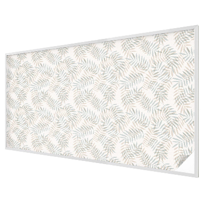 Samolepiaca fólia na sklo vitrážová Listová elegancia