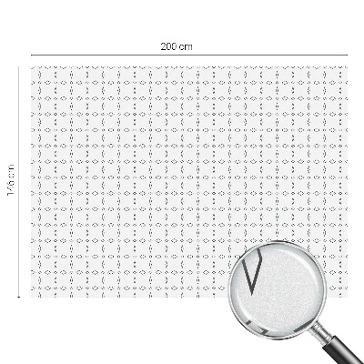 Nepriehľadná fólia na okno Kosoštvorcové tvary