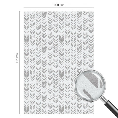 Samolepiaca fólia na sklo vitrážová Vzor šípky