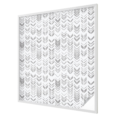 Samolepiaca fólia na sklo vitrážová Vzor šípky