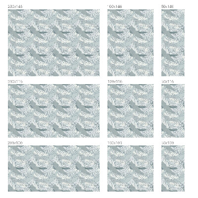 Matná fólia na okno vitráž Jemné listy