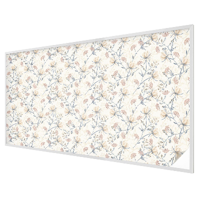 Ochranná fólia na sklo vitráž Kvety harmónie