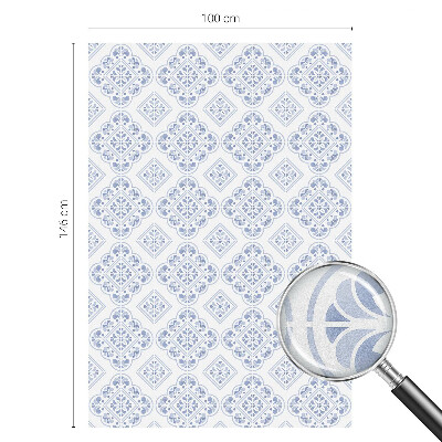 Samolepiaca fólia na sklo vitrážová Geometrický vzor