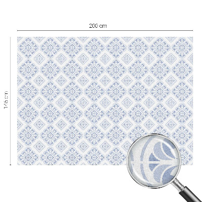 Samolepiaca fólia na sklo vitrážová Geometrický vzor