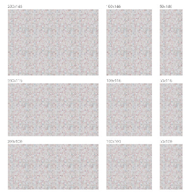 Nepriehľadná fólia na okno Kamenná mozaika