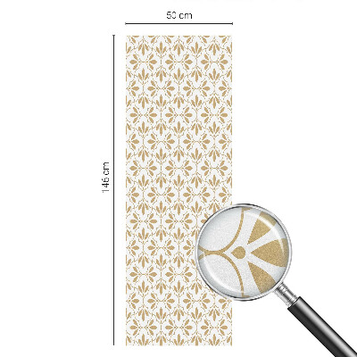 Matná fólia na okno vitráž Elegancia rastlín