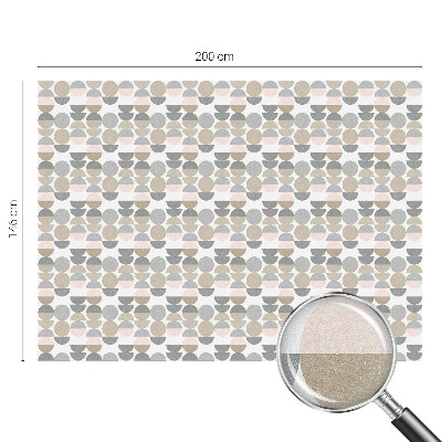 Ochranná fólia na sklo vitráž Geometrické vzory