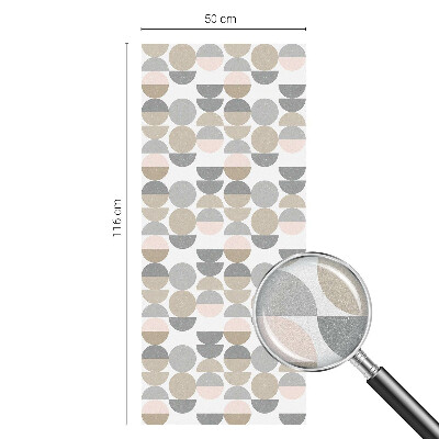 Ochranná fólia na sklo vitráž Geometrické vzory