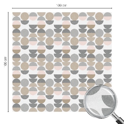 Ochranná fólia na sklo vitráž Geometrické vzory