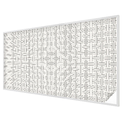 Samolepiaca fólia na sklo vitrážová Symetrický vrkoč