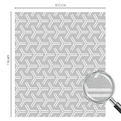 Ochranná fólia na sklo vitráž Minimalistické línie