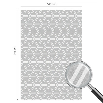 Ochranná fólia na sklo vitráž Minimalistické línie