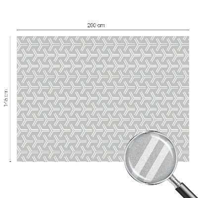 Ochranná fólia na sklo vitráž Minimalistické línie