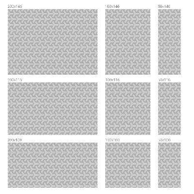 Ochranná fólia na sklo vitráž Minimalistické línie