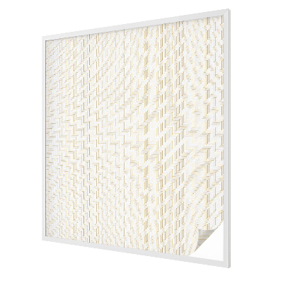 Matná fólia na okno vitráž Elegancia rybej kosti