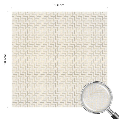 Matná fólia na okno vitráž Elegancia rybej kosti