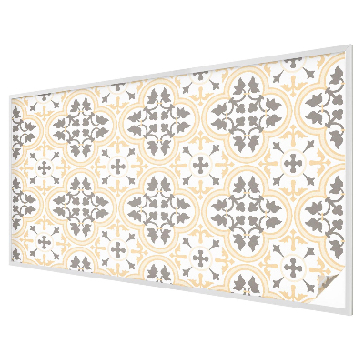 Matná fólia na okno vitráž Rastlinné vzory