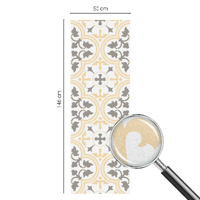 Matná fólia na okno vitráž Rastlinné vzory